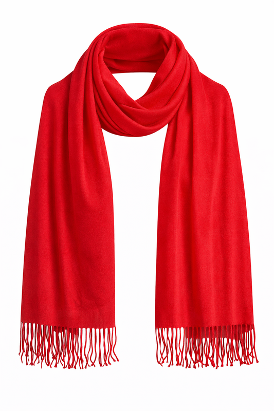 HS Cashmere Look tørklæde - 10+ farver - 180x68cm - Alsidig brug