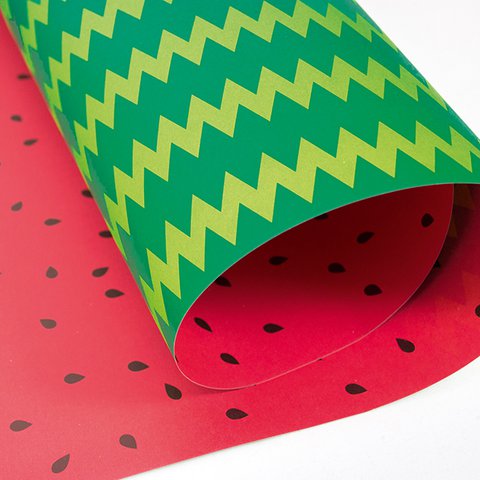 Watermelon wrapping paper