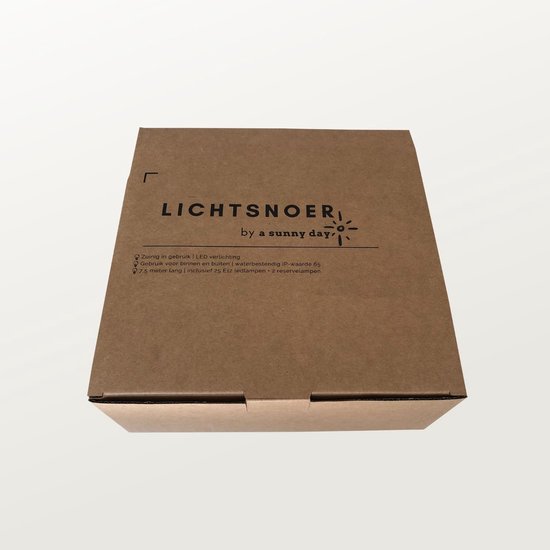 7,5 Meter Lichtkabel mit 25 LED-Lampen