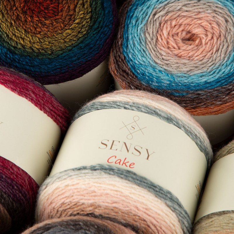 Fil Sensy Cake, 5,3 oz, 525 verges, jauge 3 clair