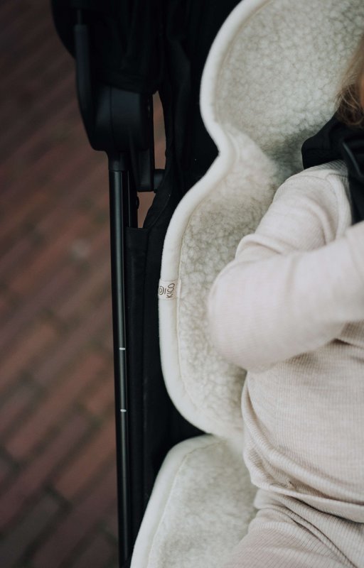 Onderlegger voor buggy of Maxi-Cosi – Merinowol