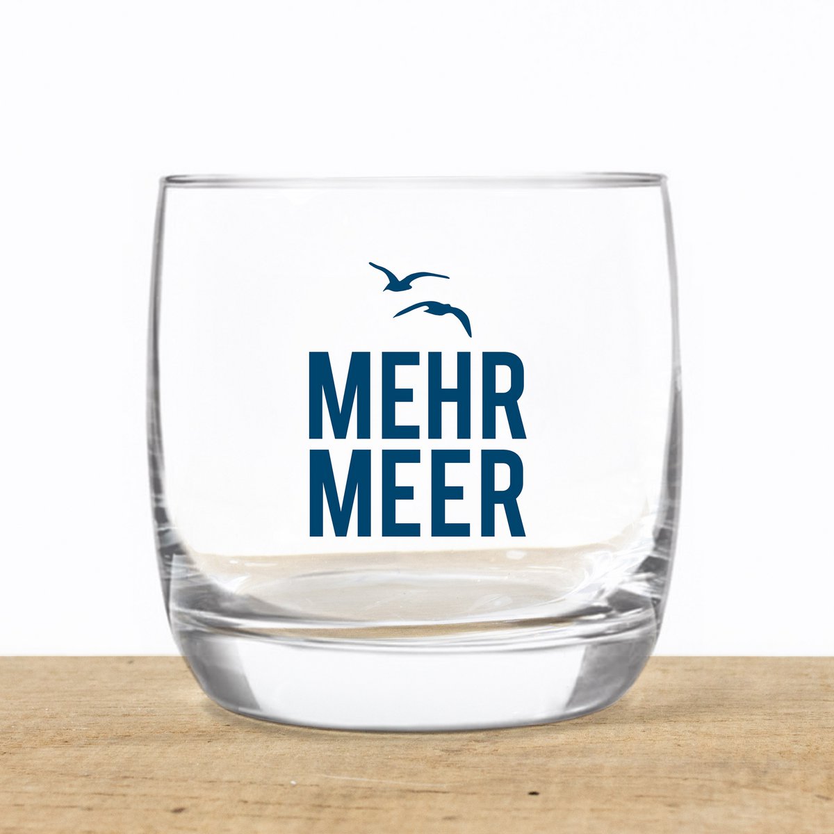 Verre à whisky en cristal « More Sea » – design maritime, fabriqué dans l'UE