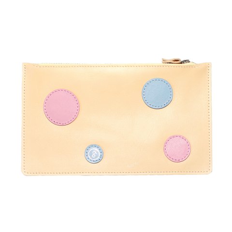 Pouch Dots Geel
