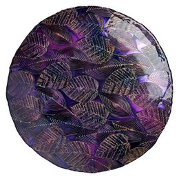 Herbstliche Amethystschale