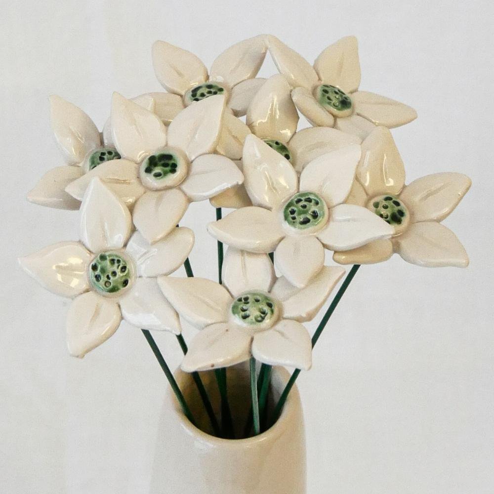 Edelweiss ⌀ env. 4 cm | tige de 20 cm