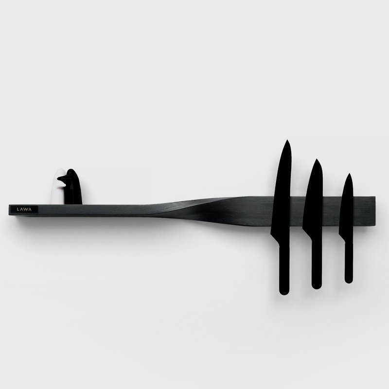 Magnetisk twisthylde i sort eg