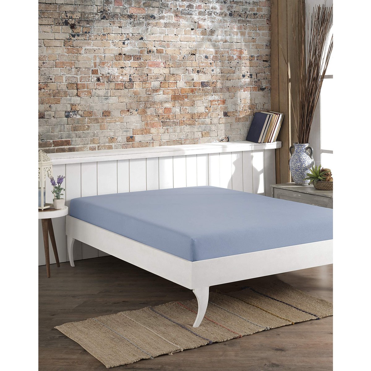 Drap Housse King - 100% Coton - 150x200cm