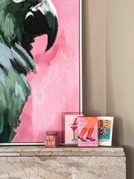 Photo frame Neon pink