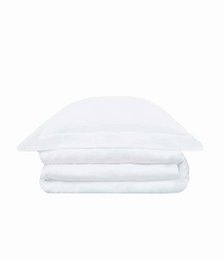 Set biancheria da letto in raso bianco