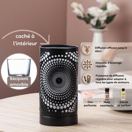 Dyfuzor Soft Heat - Calorya n°12 - w Metal Touch Control - Dyfuzja i oświetlenie - Olejki eteryczne, woski zapachowe - Pomysł na prezent