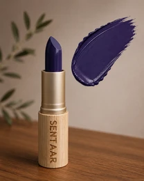 AZURITE Moisturizing Mineral Lipstick – Langtidsholdbar – Uden naturlig glimmer