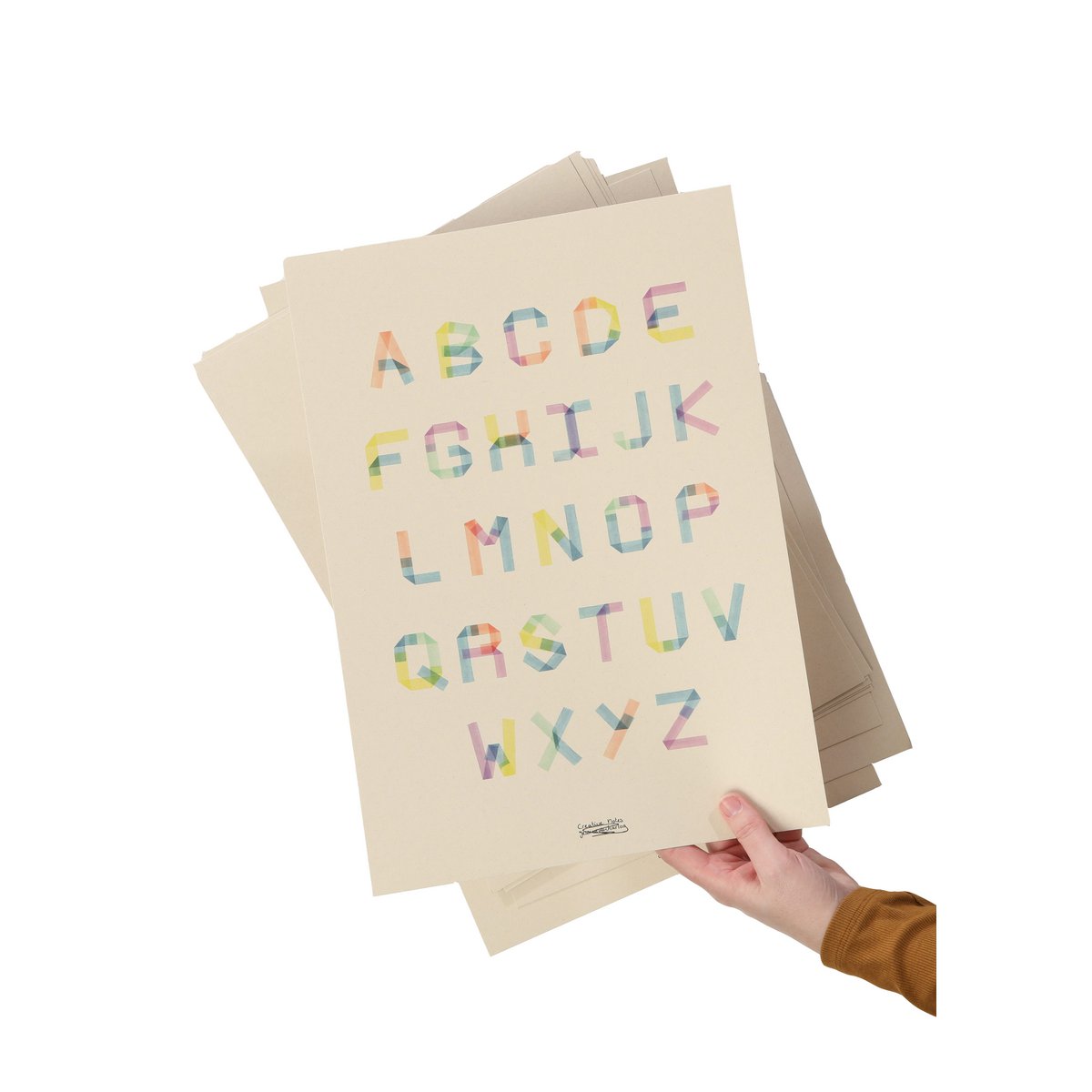 ABC Plakat - Kreative noter