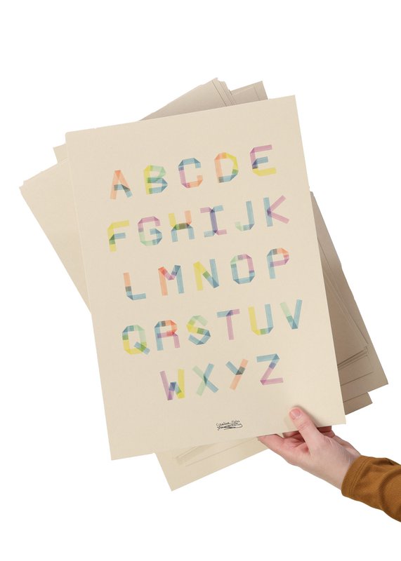 ABC Plakat - Kreative noter