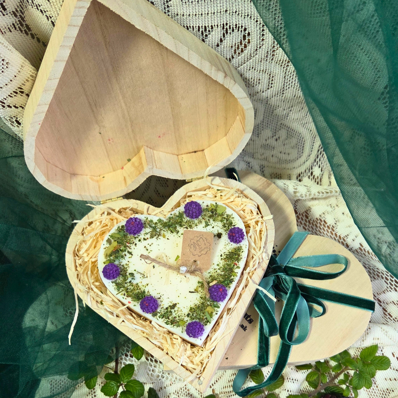 Coffret Coeur Grand Coeur Aux Mûres