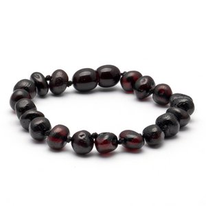 Baroque amber teething bracelet 31