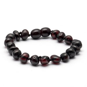 Baroque amber teething bracelet 31