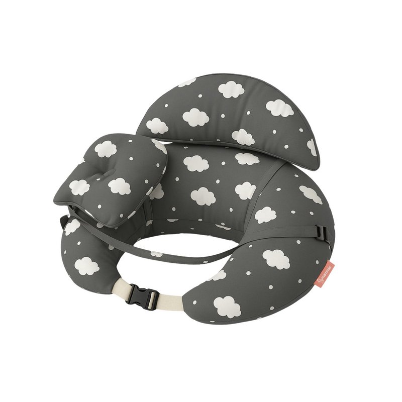 Nursing Pillow with Removable Cover – Soft Plush Material 