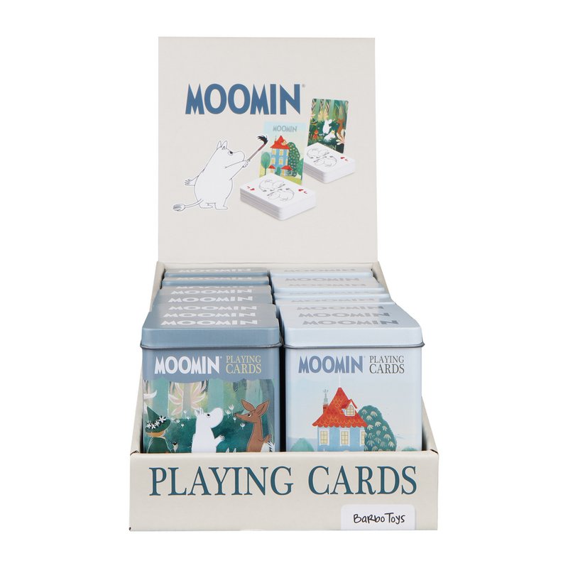 Moomin - Playing Cards Display - 16 units