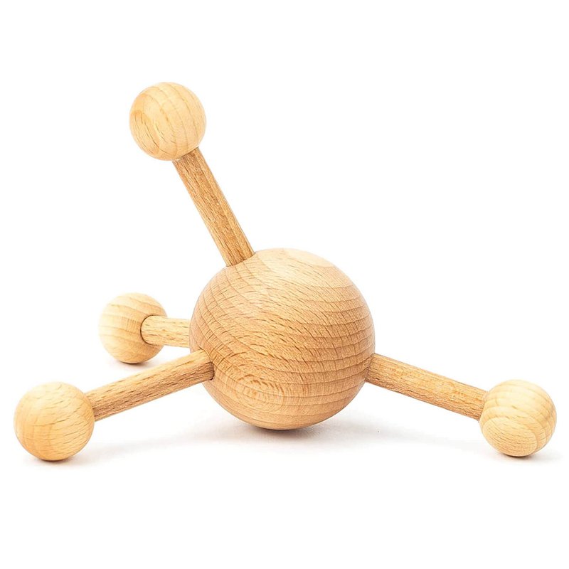 Masseur de point de déclenchement en bois Noeud de massage Dos Cou Épaule Poitrine
