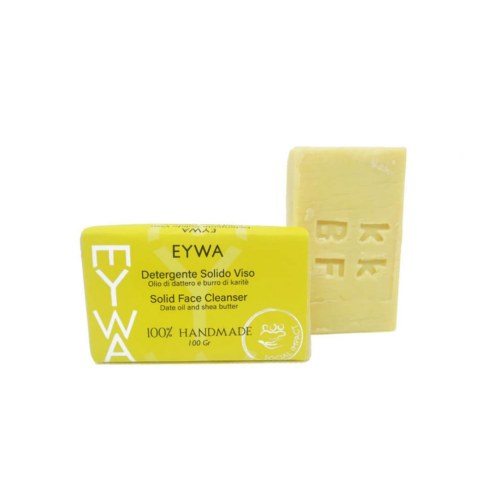 Solid face cleanser