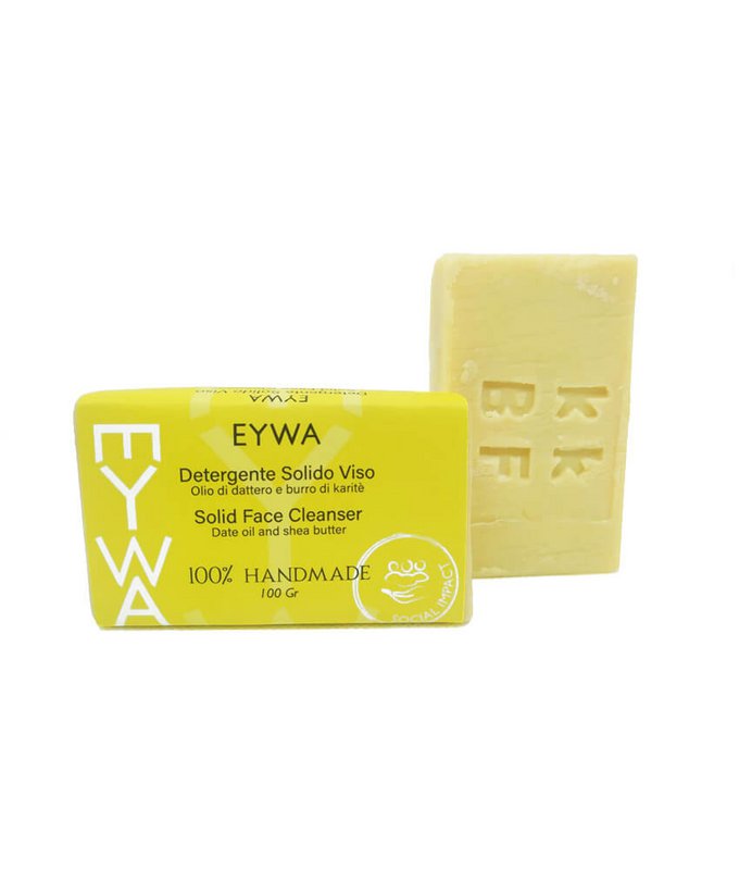 Solid face cleanser