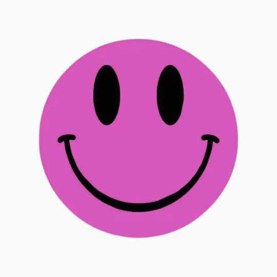 Wish label Smiley -Sticker-Label-