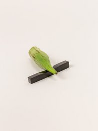 Set de 6 palillos en cuerno de búfalo negro