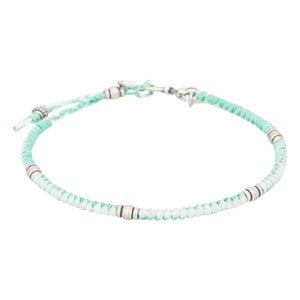 Man in "Alaron" waxed rope bracelet
