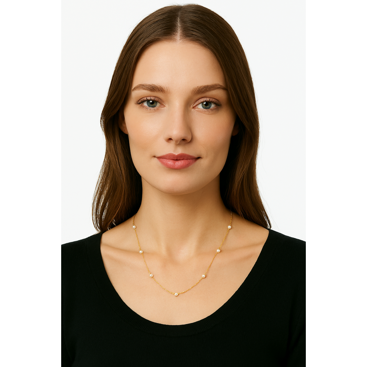 Nora necklace pearl