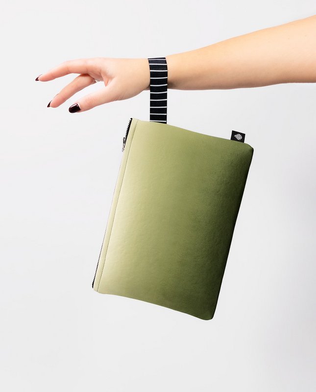 Souchée grande olive vert