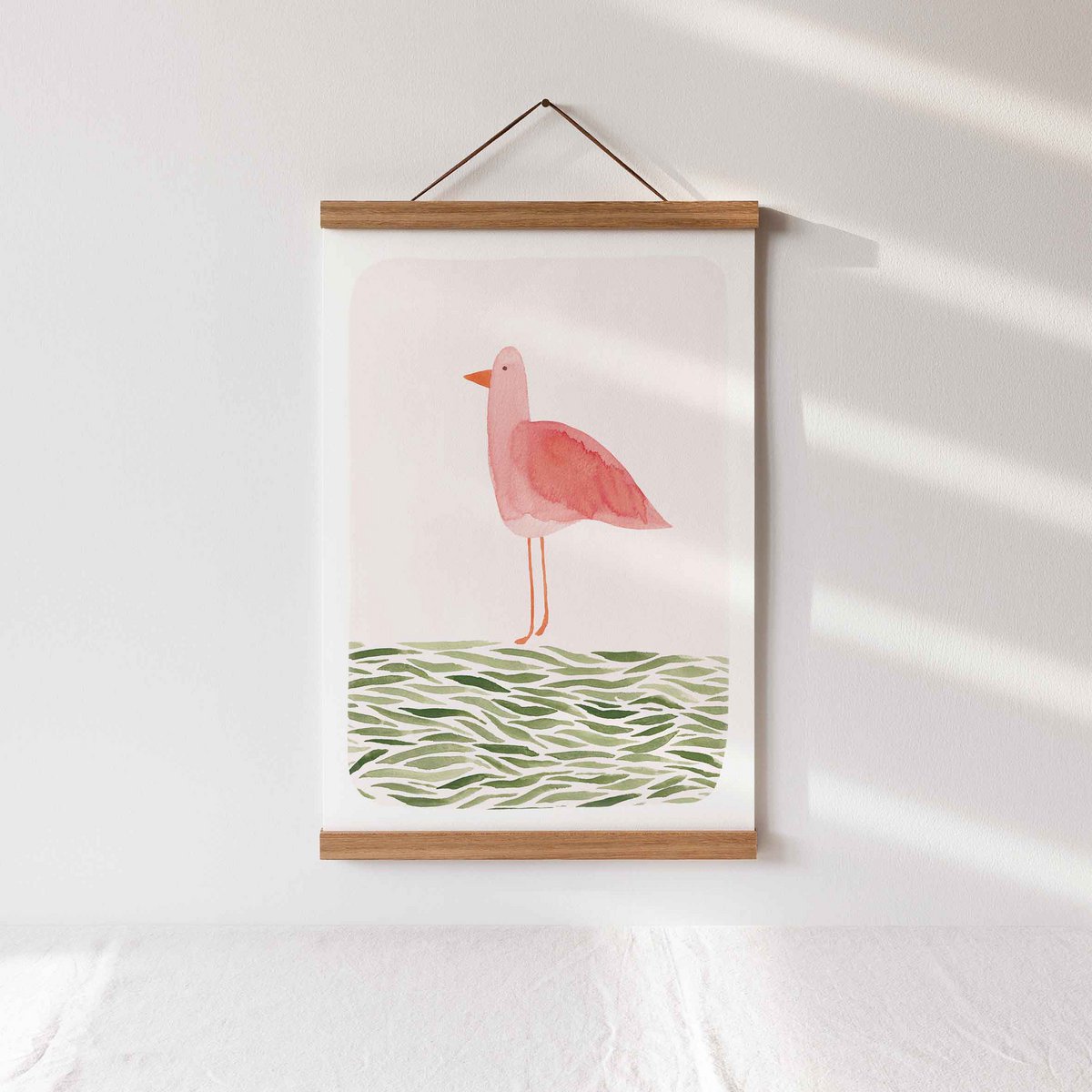 Stampa d'arte "Bird on Meadow" | dimensioni diverse