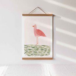 Stampa d'arte "Bird on Meadow" | dimensioni diverse