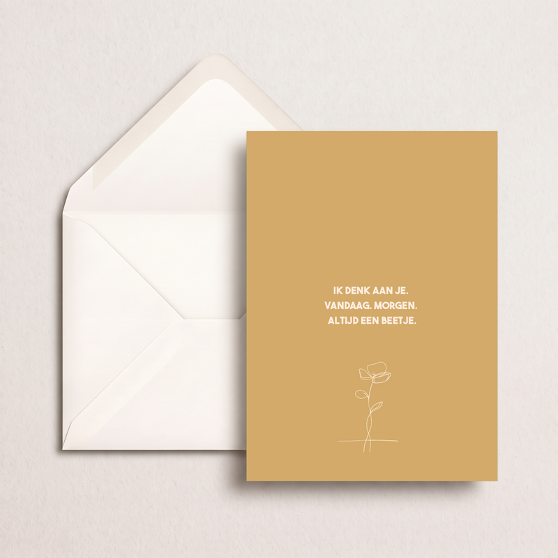 Funeral card | I'm thinking of you 
