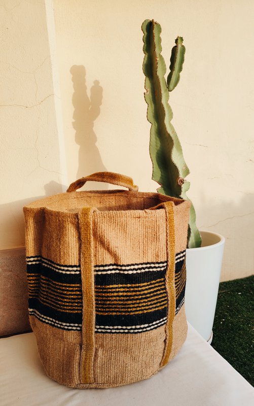 CESTO XXL IN JUTA 60X43CM
