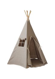 Tipi- und Mattenset „Natural Linen“