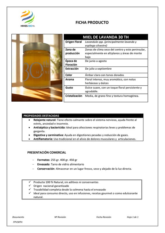 Lavender honey