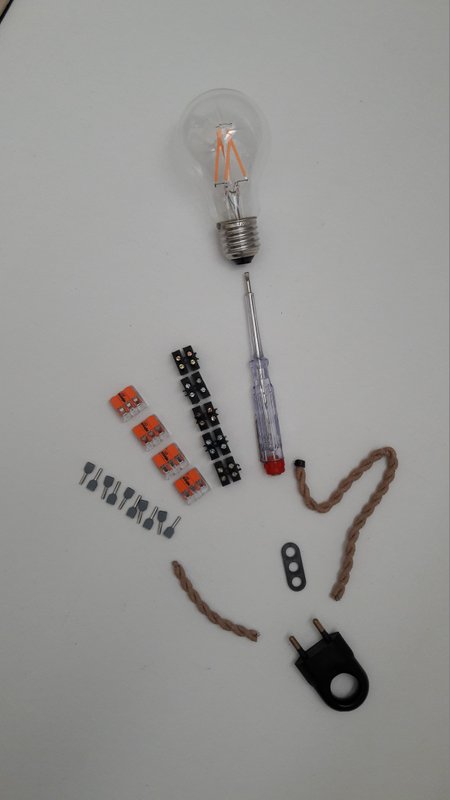 Mr. Bright Fun for Two; * Hanglamp * Dutch Design * Længde 75 cm * Jute snoer, synes op echt touw