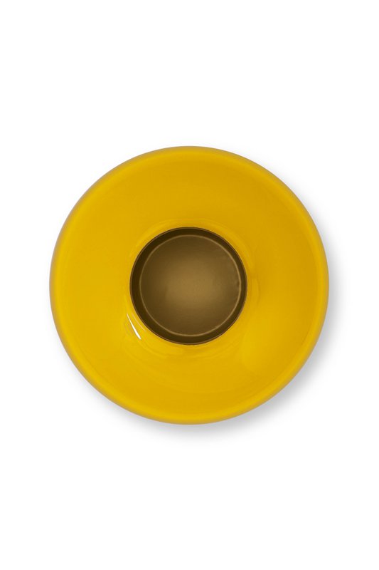 Vase Metal Ochre 32cm