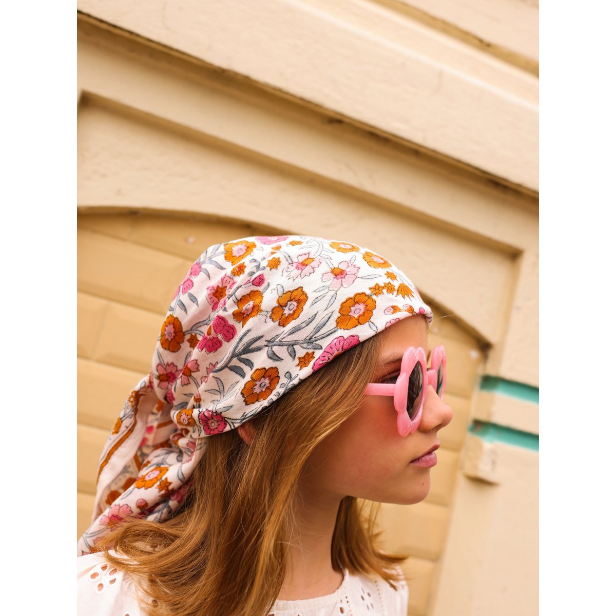 Foulard Adulte Dheli Azur 100 cm
