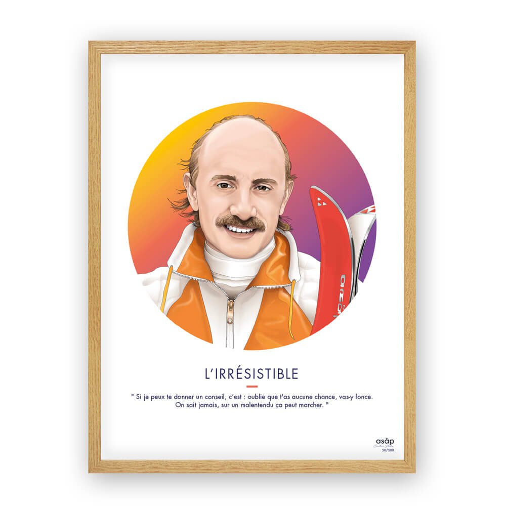Poster "THE IRRESISTIBLE" 30x40cm