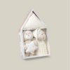 3 PCS SET (PLUSH TOY+BLANKET+DOUDOU) - BEIGE