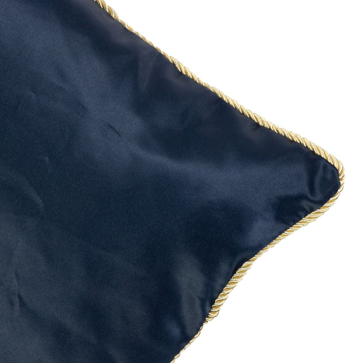 Cushion satin navy 45x45cm