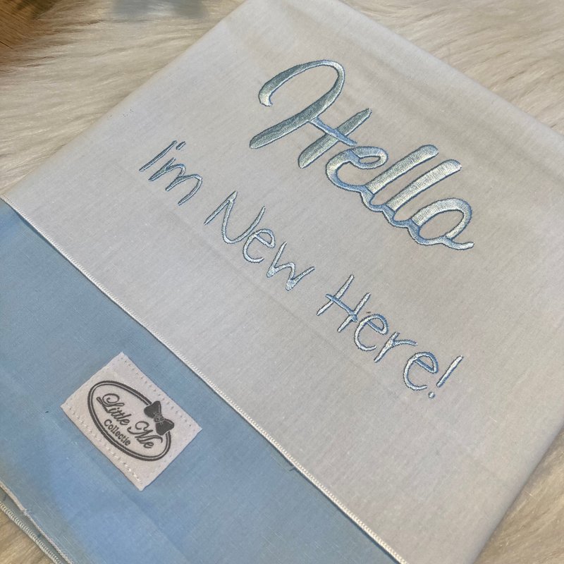 Laken "Hello I'm New Lord!" Classic Love Light Blue