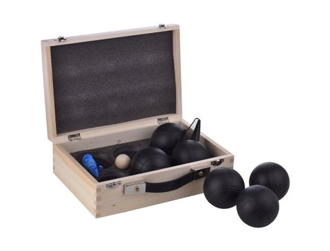 LAGUIOLE Black Edition Set of 6 Petanque balls -
