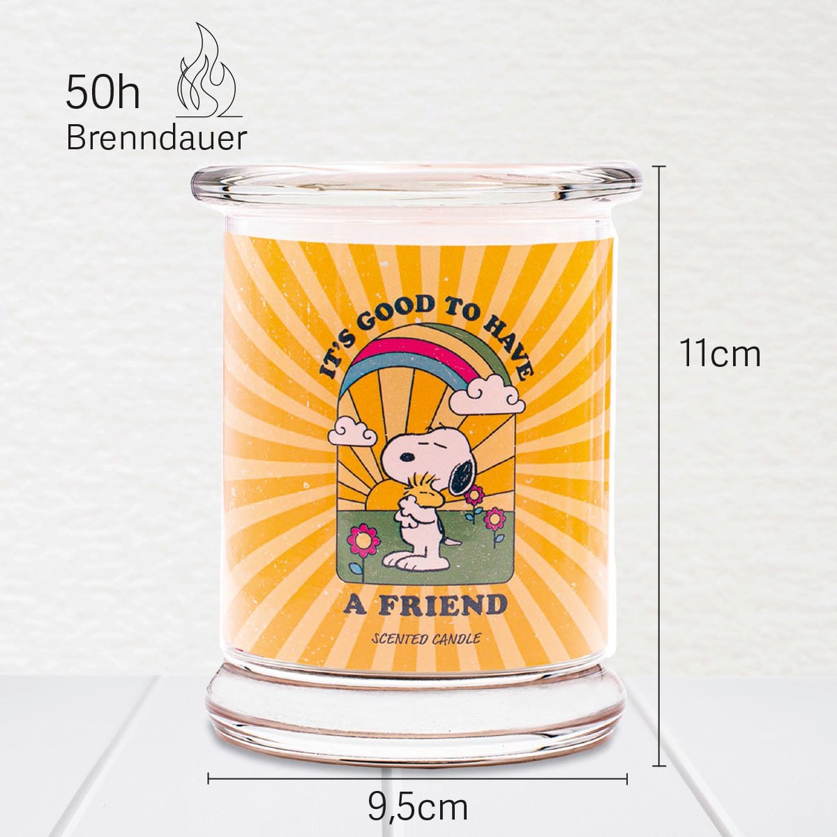 Świeca zapachowa Peanuts A Friend - 250g