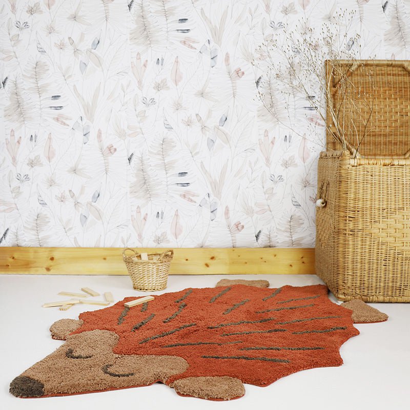 OLLEN Igel-Kinderteppich
