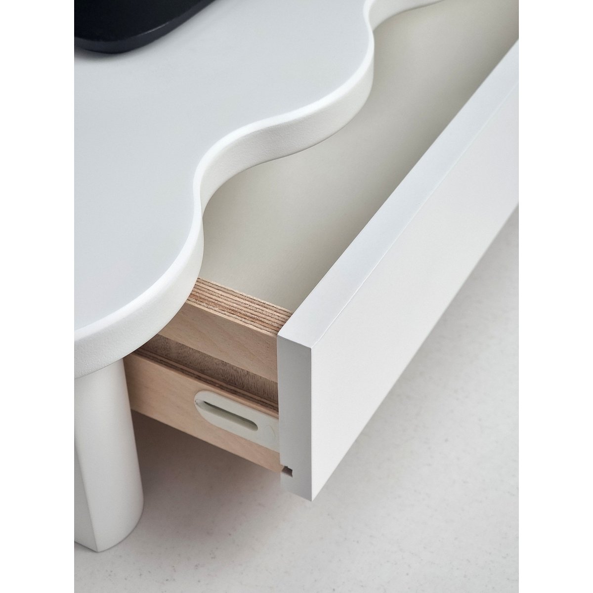 Monitor stand FLOWER 109cm wide for two monitors funky style