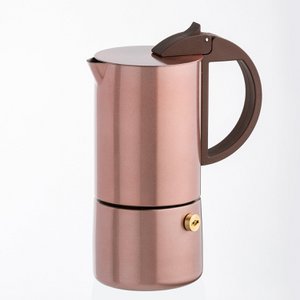CHICCA - Espressoapparaat, goudroze, 3 kopjes