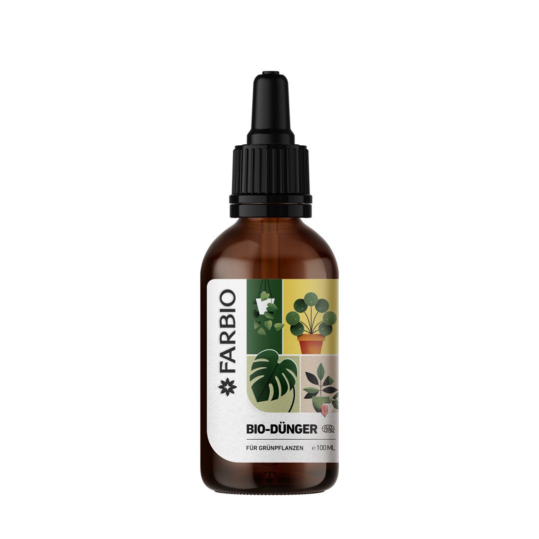 FARBIO® organic liquid fertilizer for green plants | Important nutrients for your plants