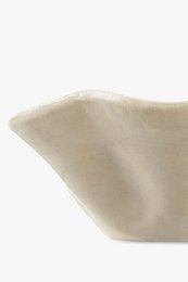 Handmade bowl Kate from Portuguese ceramics 25 x 8 cm matt gloss ecru